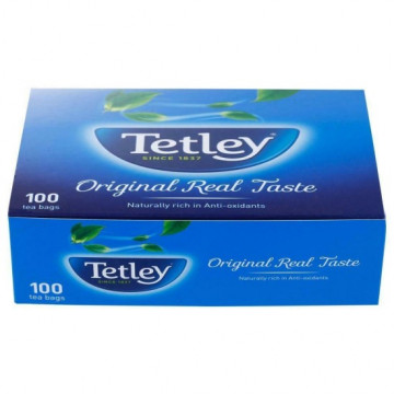 Tetley 100 Tea Bags Original Real Taste